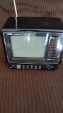 Rádio AM/FM vintage MTC pessoal TV UHF VHF 4,5" preto e branco, usado comprar usado Rádio AM/FM vintage MTC pessoal TV UHF VHF 4,5" preto e branco, usado comprar usado  Enviando para Brazil