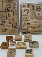 Crafting rubber stamps for sale  West Palm Beach