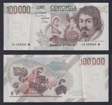 Banconota italia 100000 usato  Chieri