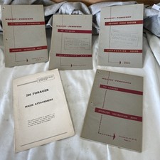 Massey ferguson manuals for sale  LLANFAIRPWLLGWYNGYLL