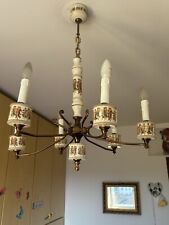 Lampadario vintage ceramica usato  San Giovanni in Persiceto