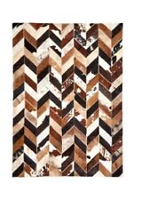 Tapete de couro patchwork tecido à mão tapete de pele de couro tapete de área para esconder animais comprar usado  Enviando para Brazil