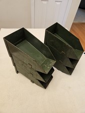 Six vintage stackbin for sale  New Ipswich