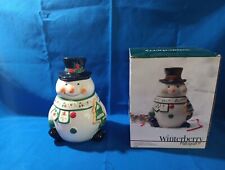 Pfalzgraff winterberry snowman for sale  North Port