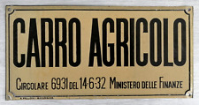 Carro agricolo targa usato  Piombino