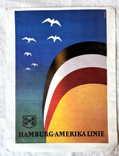 Altes hapag poster gebraucht kaufen  Barsbüttel
