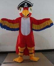 Mascote papagaio desenho animado animal fantasia palco cosplay terno adereços vestido adulto desfile, usado comprar usado  Enviando para Brazil