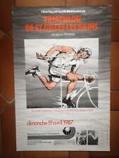 Affiche sportive triathlon d'occasion  Saint-Pierre-du-Mont