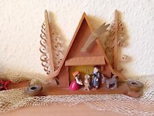 Holz krippe wand gebraucht kaufen  Lengenfeld