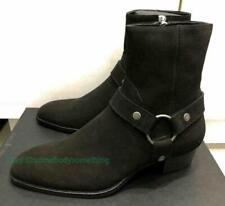 Botas Chelsea Masculinas Botas Casuais Biqueira Apontada Botas de Tornozelo Sapatos Couro Sintético Camurça comprar usado  Enviando para Brazil