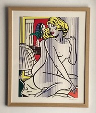 Lithographie roy lichtenstein d'occasion  Luzech