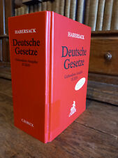 Habersack deutsche gesetze gebraucht kaufen  Karlsruhe