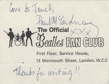 Paul mccartney authentic for sale  LONDON