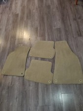 2002-2008 Audi A4 S4 B7 Sedan tapetes de assoalho bronzeado conjunto de 4 tapetes fabricante de equipamento original comprar usado  Enviando para Brazil