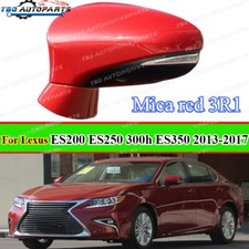 Capa de espelho lateral driver vermelha Mica para Lexus ES200 ES250 300h ES350 2013-2017 ✅ comprar usado  Enviando para Brazil