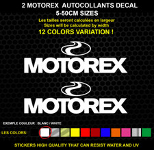 Motorex autocollant véritable d'occasion  Argenteuil
