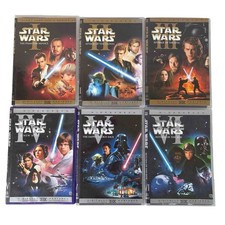 Star Wars Complete Saga Episodes I–VI DVD Set Widescreen THX Digitally Mastered comprar usado Star Wars Complete Saga Episodes I–VI DVD Set Widescreen THX Digitally Mastered comprar usado  Enviando para Brazil