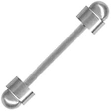 Anel de mamilo Barbell calibre 14 5/8" balas/halteres de aço * comprar usado  Enviando para Brazil