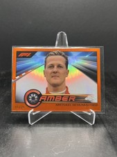 2023 Topps Chrome Formula 1 F1 Michael Schumacher Camber Laranja 25/01 #CAM-MS comprar usado  Enviando para Brazil