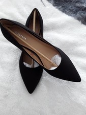Black court suede for sale  PETERBOROUGH