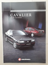 Vauxhall cavalier brochure for sale  BOURNE