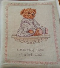 Stickvorlage kreuzstich baby gebraucht kaufen  Bad Buchau