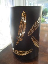 LÂMPADA DE VELA DECORATIVA PADRÃO FOLHA MARCAS VITALÍCIAS LANTERNA DE METAL 8 X 5 '' comprar usado  Enviando para Brazil