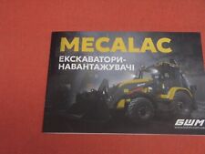 Mecalac backhoe loader d'occasion  Expédié en Belgium