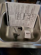 Elkay Neptune gota em aço inoxidável 15" 2 furos tigela única pia de preparação de cozinha comprar usado Elkay Neptune gota em aço inoxidável 15" 2 furos tigela única pia de preparação de cozinha comprar usado  Enviando para Brazil