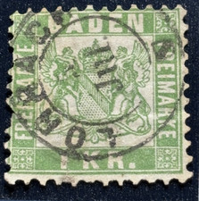 Baden stamp germany d'occasion  Le Havre-