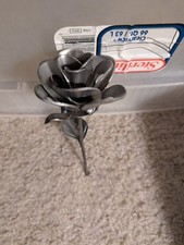 Metal rose flower for sale  Lawrenceville