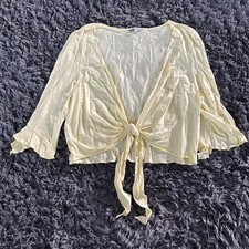 Ladies yellow cardigan for sale  LITTLEHAMPTON