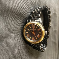 Relógio feminino Michael Kors MK3299 preto anodizado com destaque dourado comprar usado  Enviando para Brazil