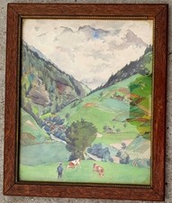 Tableau aquarelle encadré d'occasion  Paris XV
