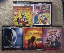 Family 4k Blu-ray Lot (5-Movies) All USED - Very Good [4 of 5 have Slips] comprar usado  Enviando para Brazil