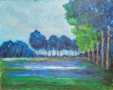 Tableau impressionniste. etude d'occasion  Faches-Thumesnil