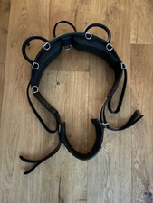 Voltigiergurt leder schwarz gebraucht kaufen  Gauting