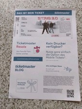 Sting konzert tickets gebraucht kaufen  Lubmin