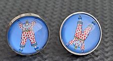 Vintage cufflinks clown for sale  FAREHAM