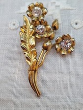 Spilla vintage fiori usato  Bologna