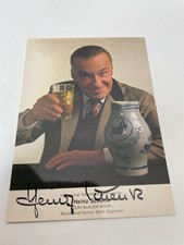 Heinz schenk autogrammkarte gebraucht kaufen  Monheim