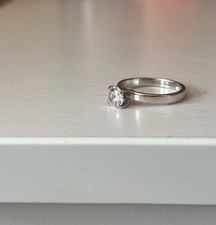 1 carat white gold engagement ring for sale  HARROW