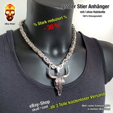 Stierkopf anhänger herren gebraucht kaufen Stierkopf anhänger herren gebraucht kaufen  München