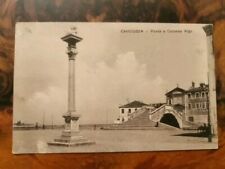 Cartolina chioggia ponte usato  Bologna