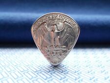 Moeda de um quarto de dólar genuína U S Eagle escolha/pleetro. Guitarra elétrica/acústica. comprar usado  Enviando para Brazil