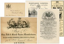 Vintage advertising flyers for sale  LONDON