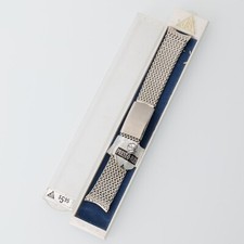 Pulseira de relógio JB Champion EUA malha de aço inoxidável grossa década de 1960 vintage nova na caixa comprar usado Pulseira de relógio JB Champion EUA malha de aço inoxidável grossa década de 1960 vintage nova na caixa comprar usado  Enviando para Brazil