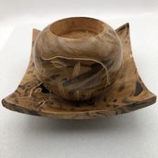 Elephant wooden tea for sale  STOCKPORT