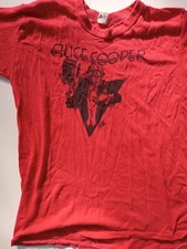 Camisa Alice Cooper Original Vintage 1975 Welcome To My Nightmare Tour RARA Ex comprar usado  Enviando para Brazil