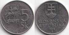 Koruna 1995 slovaquie d'occasion Koruna 1995 slovaquie d'occasion  Charenton-le-Pont